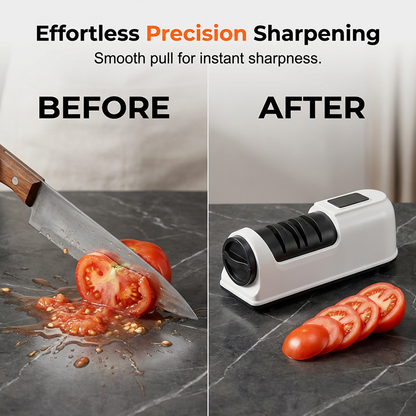 3 Stage Electric & Manual Knife Sharpener