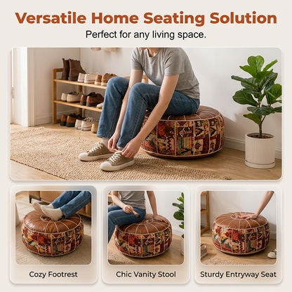 S Multifunctional Storage Ottoman Pouf