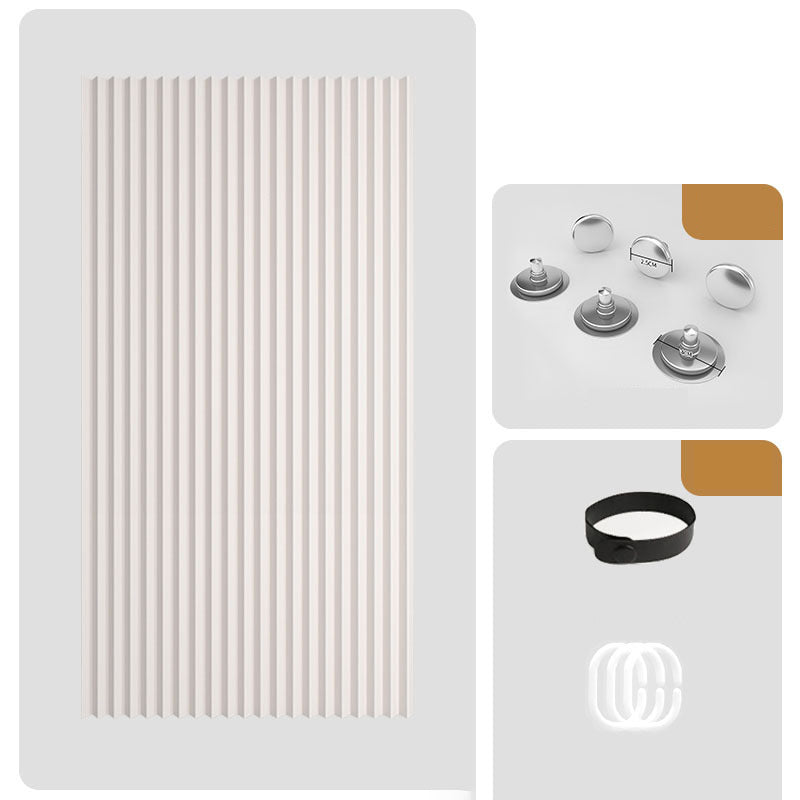 No Drill Magnetic Accordion Door Curtain