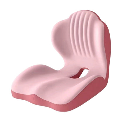 Only 19.99 Ergonomic Memory Foam Seat Cushion With Back Support Stay Comfortable All Day, Perfect For Office, Car & Home