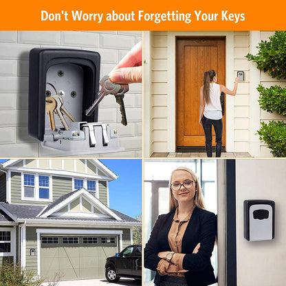 Save 50 Wallmounted Key Lock Box Secure, Sturdy & Easy Access
