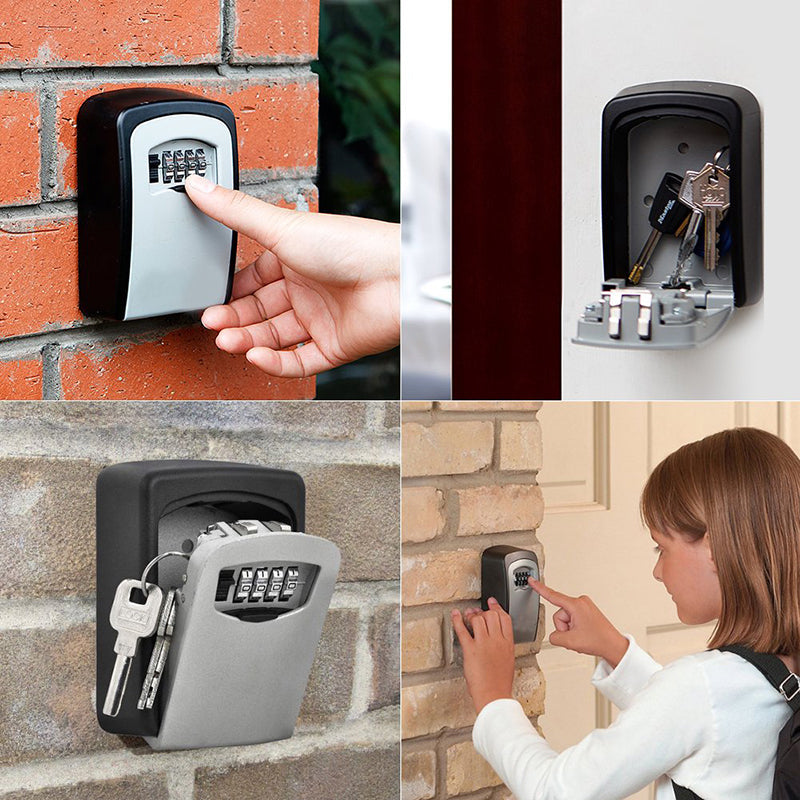 Save 50 Wallmounted Key Lock Box Secure, Sturdy & Easy Access