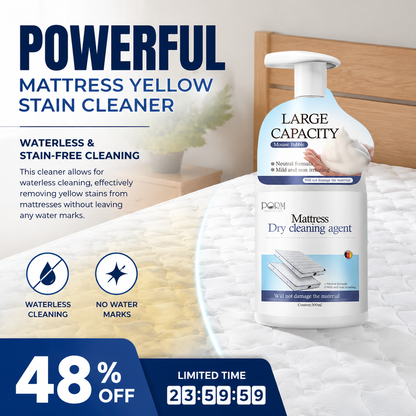 Final Up To Powerful Mattress Yellow Stain Cleaner